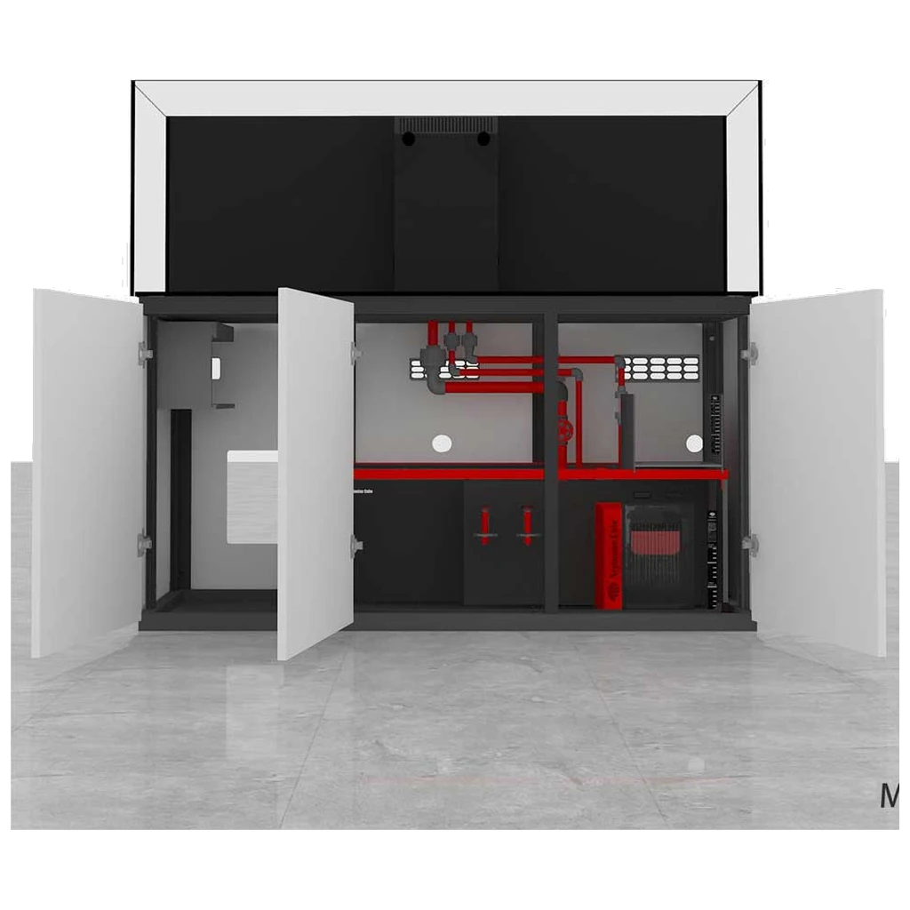 Neptunian Cube M serija - morski Opti White akvarijum sa sump-om i postoljem